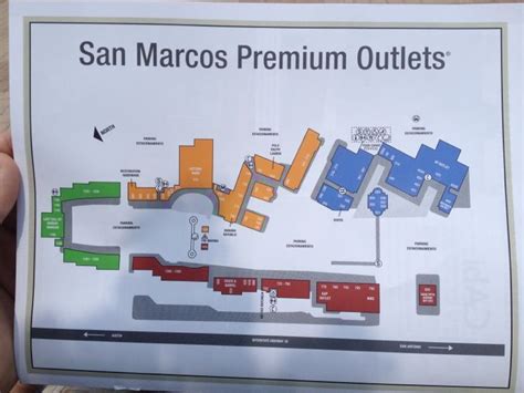 premium outlet san marcos map.